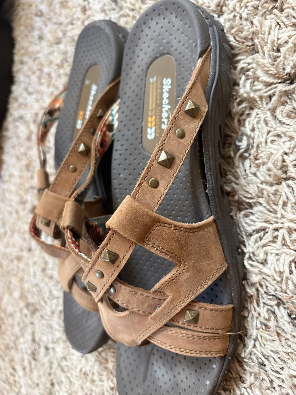 Skechers outdoor lifestyle slip on sandals women’s 11